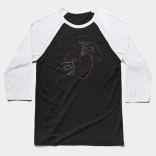 Red String of Fate Baseball T-Shirt